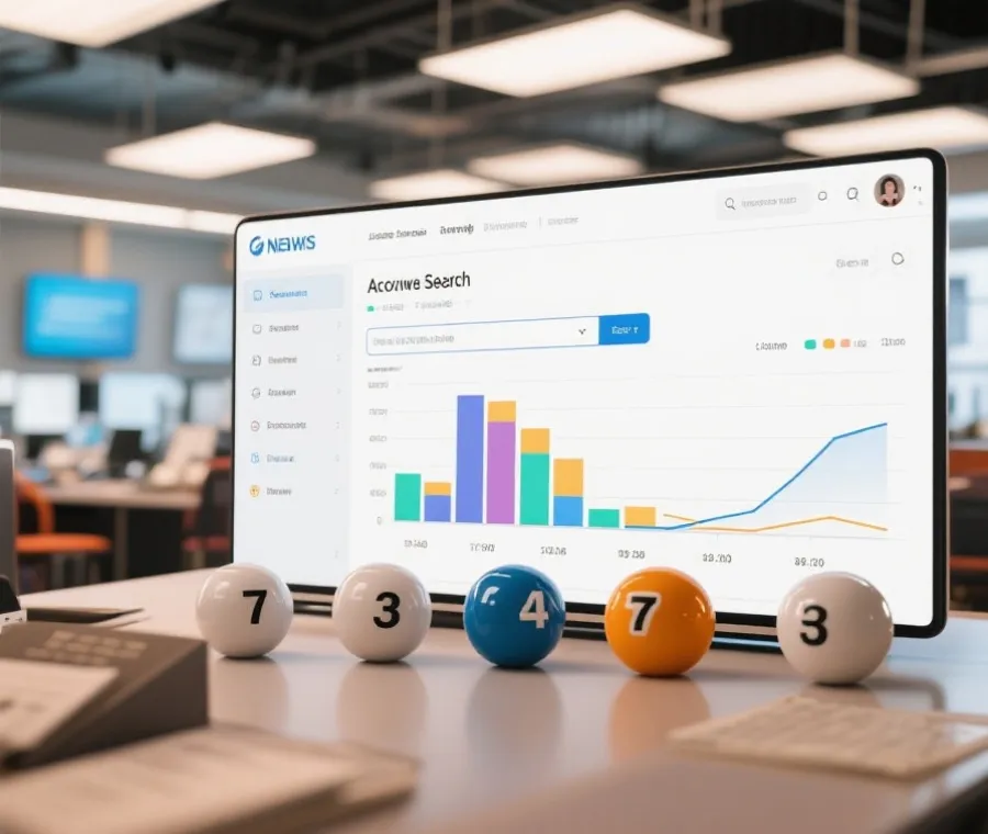 历史开奖资料检索与回顾场景